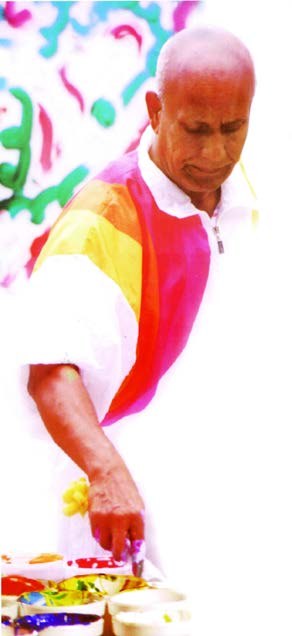 Sri Chinmoy painting